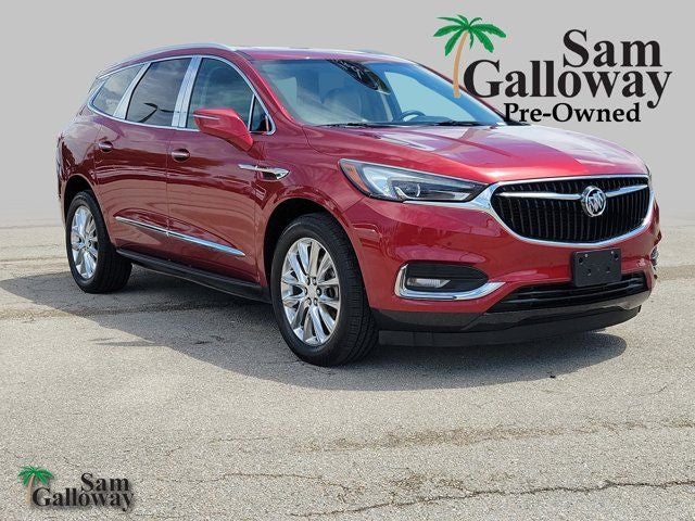2018 Buick Enclave Premium Group in Quartz — front three-quarter view