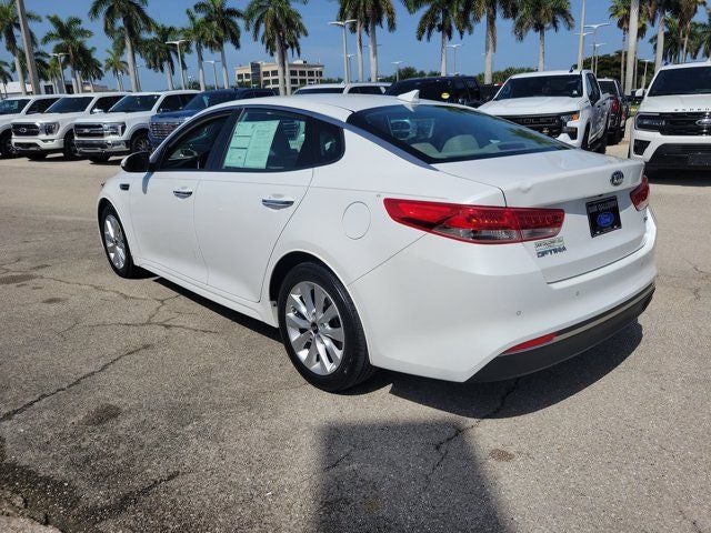 2018 Kia Optima — interior view